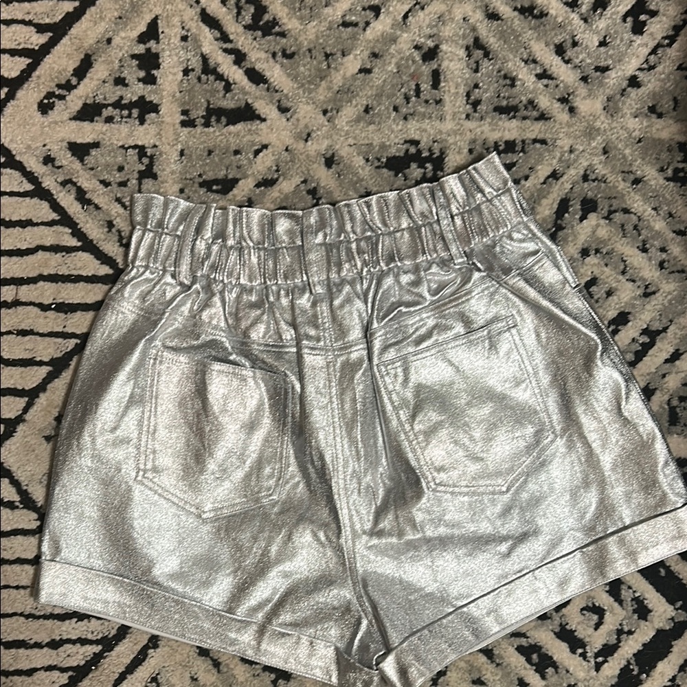 Silver Women's Shorts - Picture 4 of 4